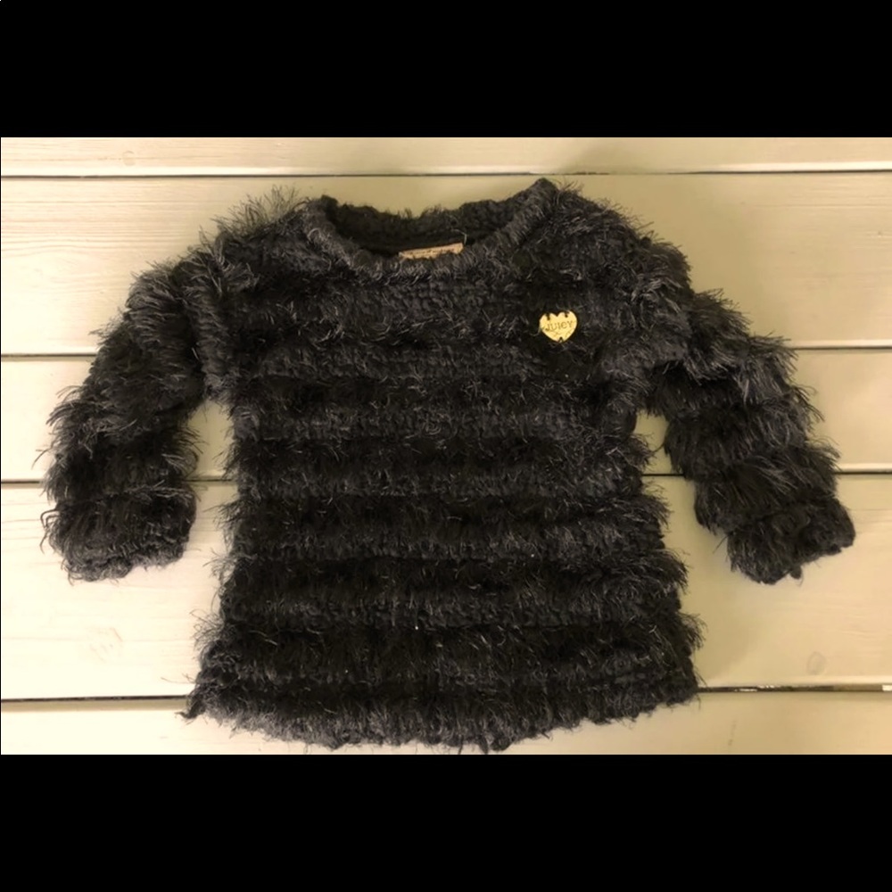 Baby girl juice couture fluffy sweater